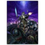 تابلو عکس گیمینگ وار همر - (عمودی) Warhammer 40,000 Art-024