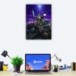 تابلو عکس گیمینگ وار همر - (عمودی) Warhammer 40,000 Art-024 - Image 2