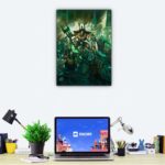 تابلو عکس گیمینگ وار همر - (عمودی) Warhammer 40,000 Art-025 - Image 2