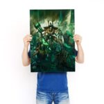 تابلو عکس گیمینگ وار همر - (عمودی) Warhammer 40,000 Art-025 - Image 3
