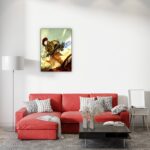 تابلو عکس گیمینگ وار همر - (عمودی) Warhammer 40,000 Art-026 - Image 7