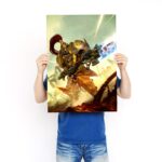 تابلو عکس گیمینگ وار همر - (عمودی) Warhammer 40,000 Art-026 - Image 3