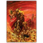 تابلو عکس گیمینگ وار همر - (عمودی) Warhammer 40,000 Art-027