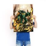تابلو عکس گیمینگ وار همر - (عمودی) Warhammer 40,000 Art-029 - Image 3