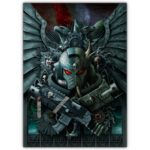 تابلو عکس گیمینگ وار همر - (عمودی) Warhammer 40,000 Art-030