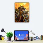 تابلو عکس گیمینگ وار همر - (عمودی) Warhammer 40,000 Art-032 - Image 2