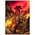 تابلو عکس گیمینگ وار همر - (عمودی) Warhammer 40,000 Art-033