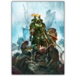 تابلو عکس گیمینگ وار همر - (عمودی) Warhammer 40000 10th Edition-003