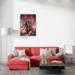 تابلو عکس گیمینگ وار همر - (عمودی) Warhammer 40000 10th Edition-004 - Image 7