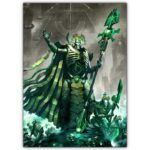 تابلو عکس گیمینگ وار همر - (عمودی) Warhammer 40000 10th Edition-006