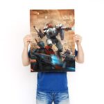 تابلو عکس گیمینگ وار همر - (عمودی) Warhammer 40000 10th Edition-008 - Image 3