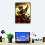 تابلو عکس گیمینگ وار همر - (عمودی) Warhammer 40000 10th Edition-010 - Image 2