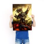 تابلو عکس گیمینگ وار همر - (عمودی) Warhammer 40000 10th Edition-010 - Image 3