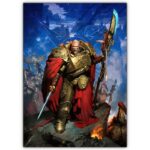 تابلو عکس گیمینگ وار همر - (عمودی) Warhammer 40000 10th Edition-011