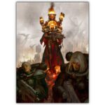 تابلو عکس گیمینگ وار همر - (عمودی) Warhammer 40000 10th Edition-012