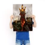 تابلو عکس گیمینگ وار همر - (عمودی) Warhammer 40000 10th Edition-012 - Image 3