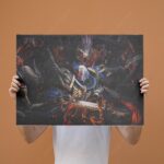 تابلو عکس گیمینگ وار همر - (افقی) Warhammer 40000 Space Marine 2-001 - Image 4