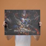 تابلو عکس گیمینگ وار همر - (افقی) Warhammer 40000 Space Marine 2-003 - Image 4