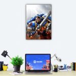 تابلو عکس گیمینگ وار همر - (عمودی) Warhammer 40000 Space Marine 2-006 - Image 2