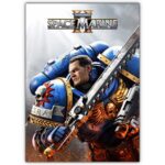تابلو عکس گیمینگ وار همر - (عمودی) Warhammer 40000 Space Marine 2-010