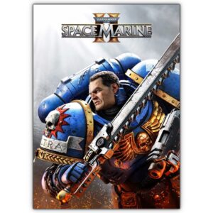 تابلو عکس گیمینگ وار همر - (عمودی) Warhammer 40000 Space Marine 2-010