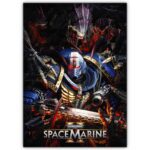 تابلو عکس گیمینگ وار همر - (عمودی) Warhammer 40000 Space Marine 2-011