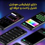 ریسه تلویزیون مدل XSync-1 برند Photonix با قابلیت سینک هوشمند نور پس زمینه با تصویر تلویزیون - سایز 32 تا 79 اینچ - با سنسور دوربین و تکنولوژی RGBIC - Image 4