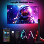 ریسه تلویزیون مدل XSync-1 برند Photonix با قابلیت سینک هوشمند نور پس زمینه با تصویر تلویزیون - سایز 32 تا 79 اینچ - با سنسور دوربین و تکنولوژی RGBIC - Image 5