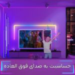 بیم لایت, وال لایت, چراغ گیمینگ, RGBIC موزیکال, رقص نور دیواری, اپلیکیشن کنترل نور, پنل نور هوشمند, دکور گیمینگ, بیم لایت چند پنلی, وال لایت RGB
