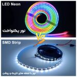 ریسه نئون فلکسی هوشمند 5 متری آی سی دار (RGBIC) موزیکال با ریموت و اپ موبایل - Image 4
