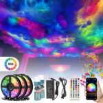 پک کامل سقف ابری RGB گیمینگ هوشمند , ریموت و اپلیکیشن موبایل