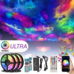 پک کامل سقف ابری RGBIC ULTRA گیمینگ هوشمند ,با کنترل ریموت و اپلیکیشن موبایل
