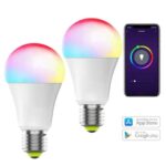 چراغ RGB موزیکال با اپ موبایل و اتصال وای فای مدل WIFI BULB - Image 9