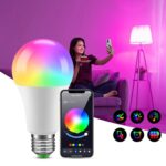 چراغ RGB موزیکال با اپ موبایل و اتصال وای فای مدل WIFI BULB - Image 2