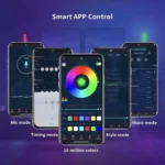 بیم لایت هوشمند 7 تکه (4+3) RGB فوتونیکس مدل PX-SLX-01 با تکنولوژی Tuya و ریموت کنترل - Image 9