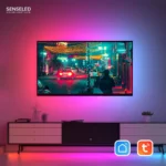 کیت نورپردازی تلویزیون - سینک باکس فوتونیکس با تکنولوژی Tuya مدل PX-Hsync-03 برای سایز 40 تا 75 اینچ با قابلیت اتصال HDMI و سینک با تصویر تلویزیون - Image 8