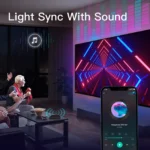کیت نورپردازی تلویزیون - سینک باکس فوتونیکس با تکنولوژی Tuya مدل PX-Hsync-03 برای سایز 40 تا 75 اینچ با قابلیت اتصال HDMI و سینک با تصویر تلویزیون - Image 7