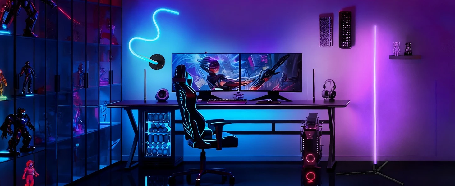 کرنرلایت فلکسیبل هوشمند RGB فوتونیکس مدل PX-CL-02 همراه ریموت کنترل و اپلیکیشن موبایل