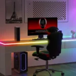 نصب نئون RGB میز