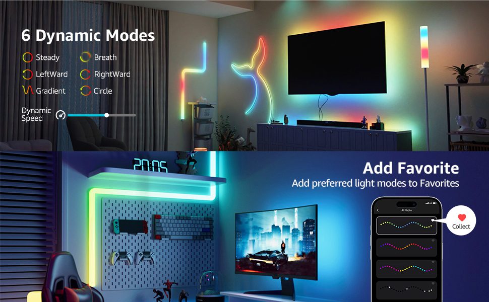 بیم لایت هوشمند 7 تکه (4+3) RGB فوتونیکس مدل PX-SLX-01 با تکنولوژی Tuya و ریموت کنترل