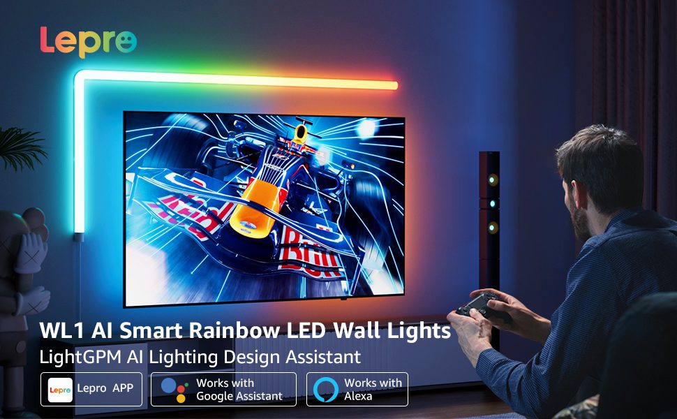 بیم لایت هوشمند 7 تکه (4+3) RGB فوتونیکس مدل PX-SLX-01 با تکنولوژی Tuya و ریموت کنترل