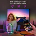 لامپ هوشمند گیمینگ - اتمسفر لایت -  RGB فوتونیکس مدل PX-SAL-03 با تکنولوژی Tuya و ریموت کنترل - Image 6