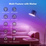 لامپ RGB هوشمند فوتونیکس مدل PX-CLE-03 با تکنولوژی Tuya و توان 9 وات - Image 7