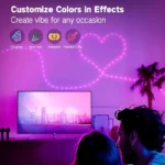 ریسه هوشمند 15 متری فوتونیکس مدل PX-LPX-11 همراه اپلیکیشن موبایل و ریموت کنترل و حساس به صدا با طرح ستاره ای - Image 12