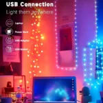 ریسه هوشمند 15 متری فوتونیکس مدل PX-LPX-11 همراه اپلیکیشن موبایل و ریموت کنترل و حساس به صدا با طرح ستاره ای - Image 11