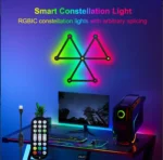وال لایت هوشمند 9 تکه RGB فوتونیکس مدل 02-PX-DIY با تکنولوژی Tuya و ریموت کنترل - Image 5