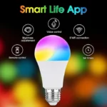 لامپ RGB هوشمند فوتونیکس مدل PX-CLE-03 با تکنولوژی Tuya و توان 9 وات - Image 3