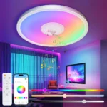 لامپ هوشمند سقفی RGB اسپیکر دار فوتونیکس مدل PX-CLE-04 همراه ریموت کنترل و اپلیکیشن موبایل - تصویر 6