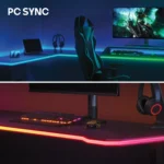 ریسه نئون فلکسی هوشمند RGB دور میز  گیمینگ فوتونیکس مدل PX-PSNL-01 با قابلیت سینک با تصویر مانیتور - Image 2