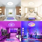 لامپ هوشمند سقفی RGB اسپیکر دار فوتونیکس مدل PX-CLE-04 همراه ریموت کنترل و اپلیکیشن موبایل - تصویر 4